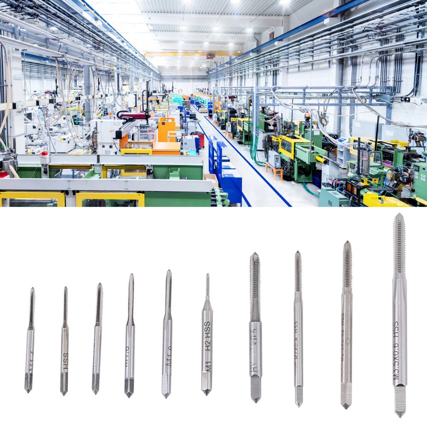 Mini M1 M3 5 Machine Hand Tap Thread Wire Tapping Threading Taps Screw