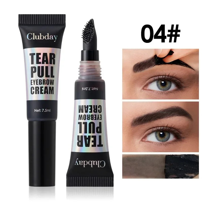 Peel-Off Eyebrow Tint Gel | Waterproof Long-Lasting Brow Dye