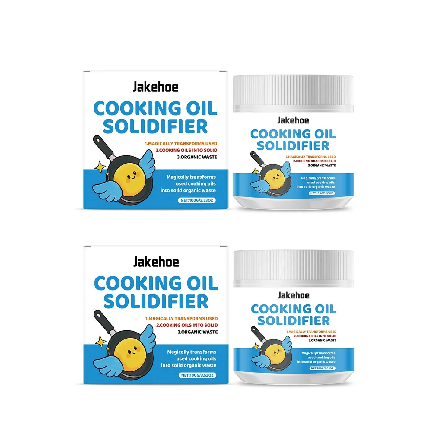 Cooking Oil Solidifier Powder | Eco Grease Disposal Solution