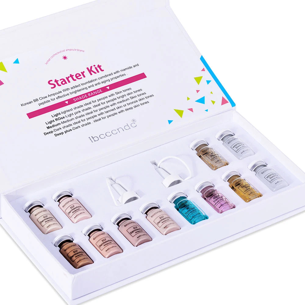 BB Cream CC Glow Beginner Starter Kit Whitening Liquid Foundation Hyaluronic Acid Serum Essence For Face Skin Care Acne Beauty Peaceful Pleasures Health and Wellness 3