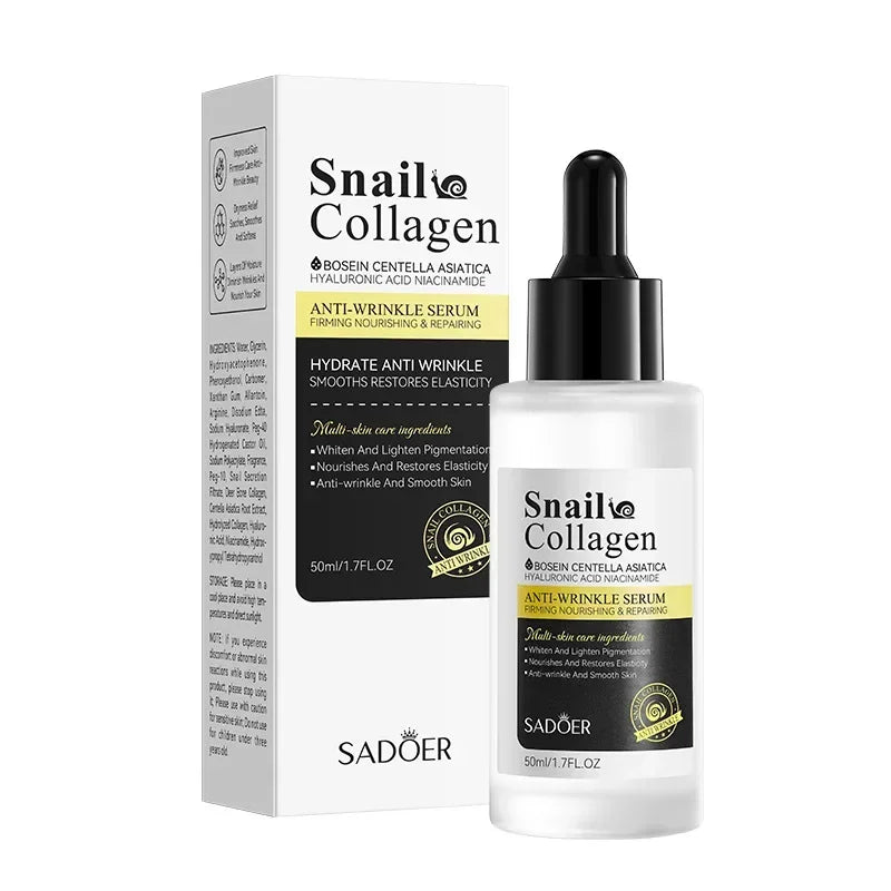 BIOAOUA Collagen Hyaluronic Acid Face Serum – Anti-Aging