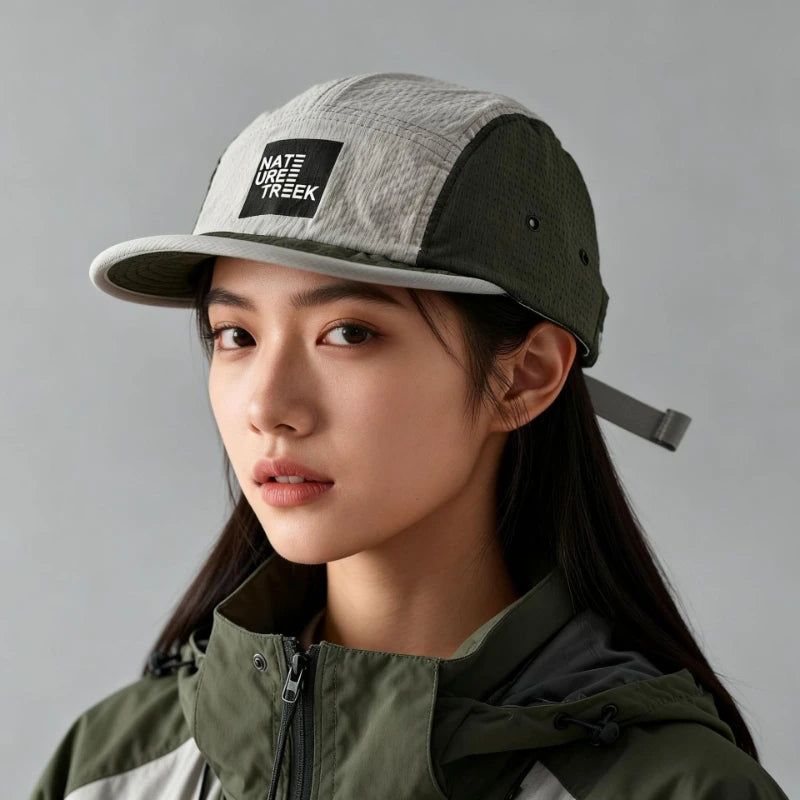 Korean Baseball Cap – Sun Protection Quick-Dry Unisex Flat Brim