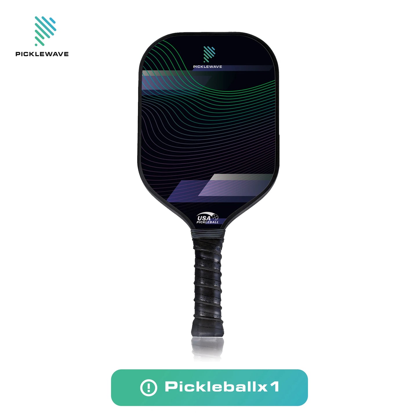 Green Line Passion 16mm USAPA Pickleball Paddle | Fiberglass