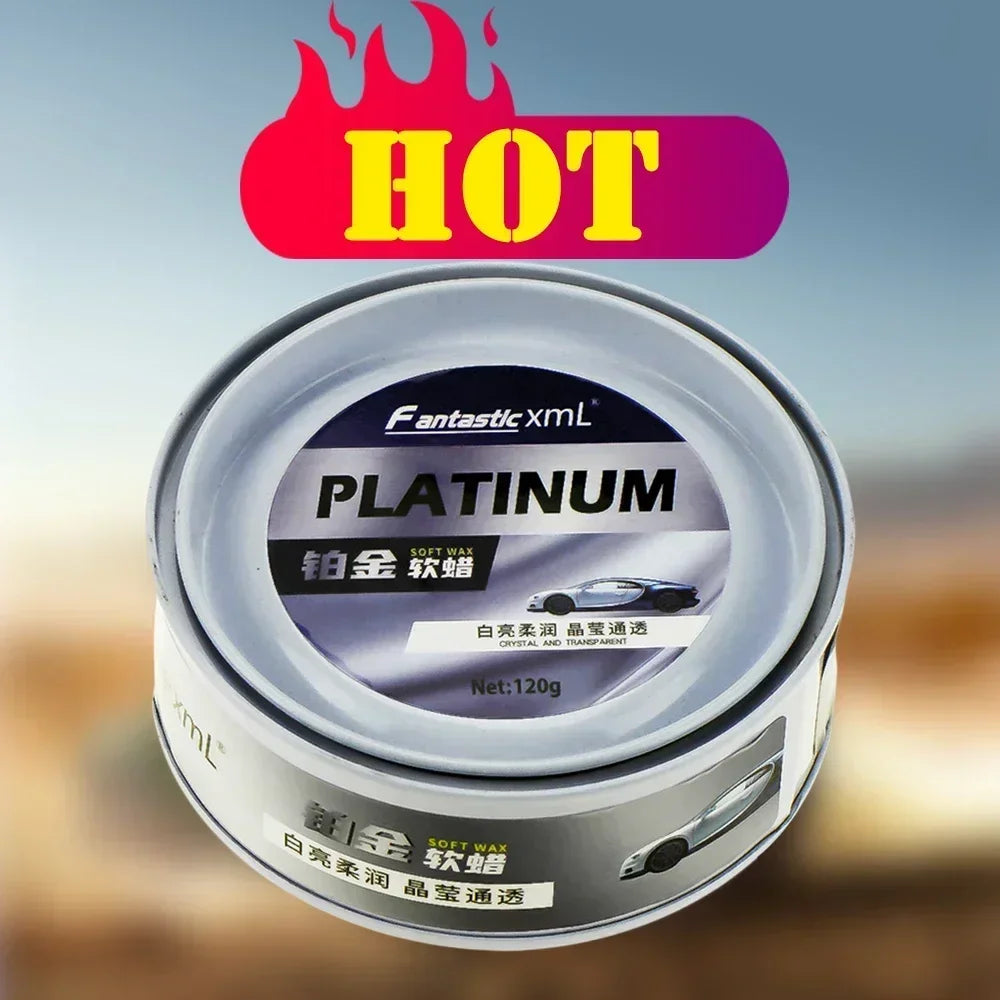 Car Wax Crystal Plating Set Auto Nano Ceramic Coating Scratch Removal Agent Car Wax Polishing Paste Maintenance Care Cream Peaceful Pleasures Health and Wellness