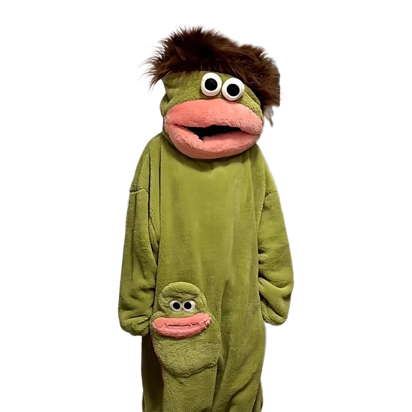 Monster Onesie Pajamas | Thick Coral Fleece Loungewear