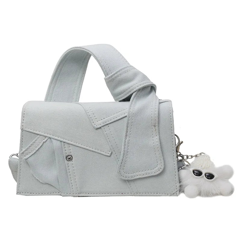 Boho Chic Mini Square Bag for Women | Compact Everyday Handbag