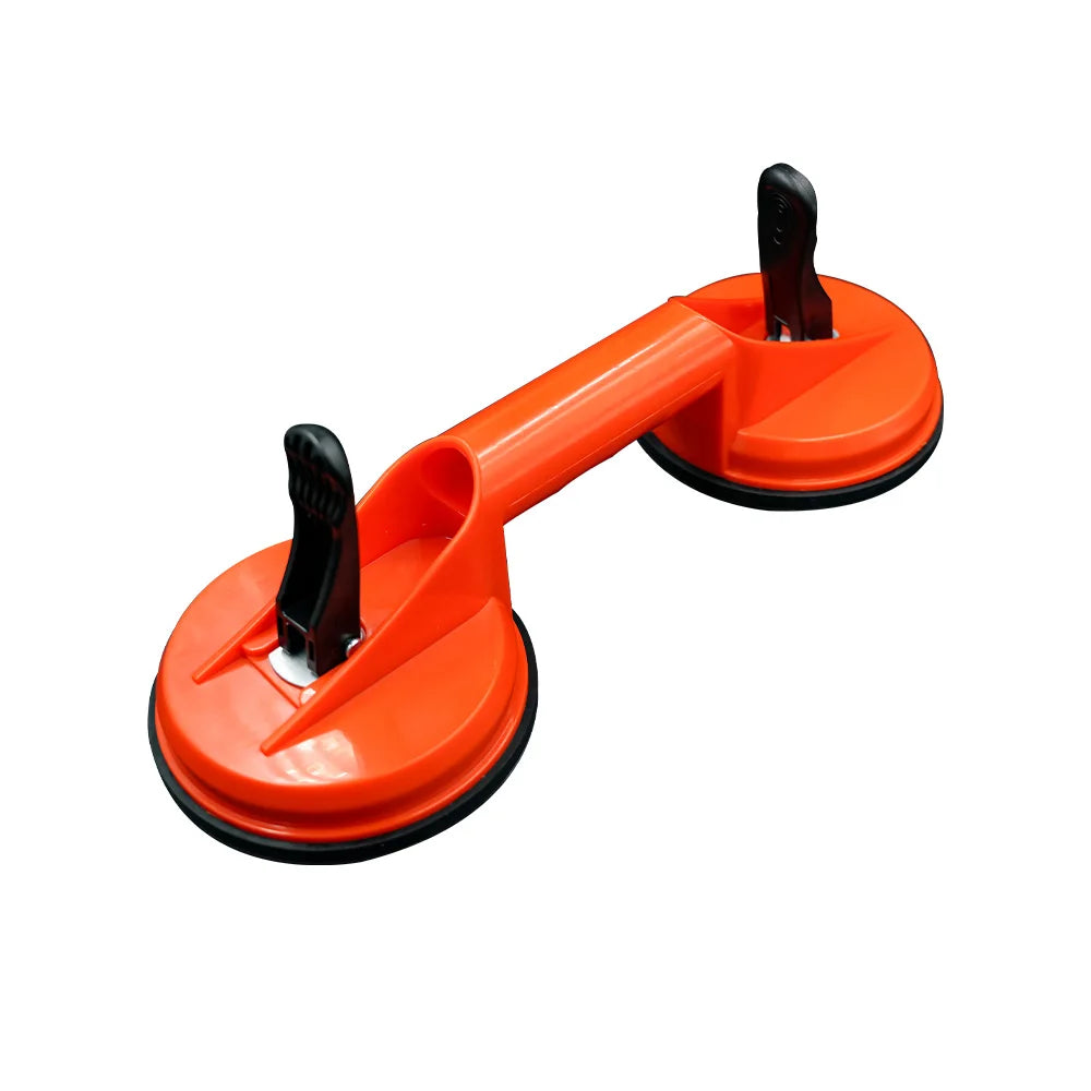 Glass Lifting Suction Cups Heavy Duty Vacuum ABS Handle Holder for Lift Floor Tile Auto Car Windshield Repair Hand Tools Peaceful Pleasures Health and Wellness 1PC