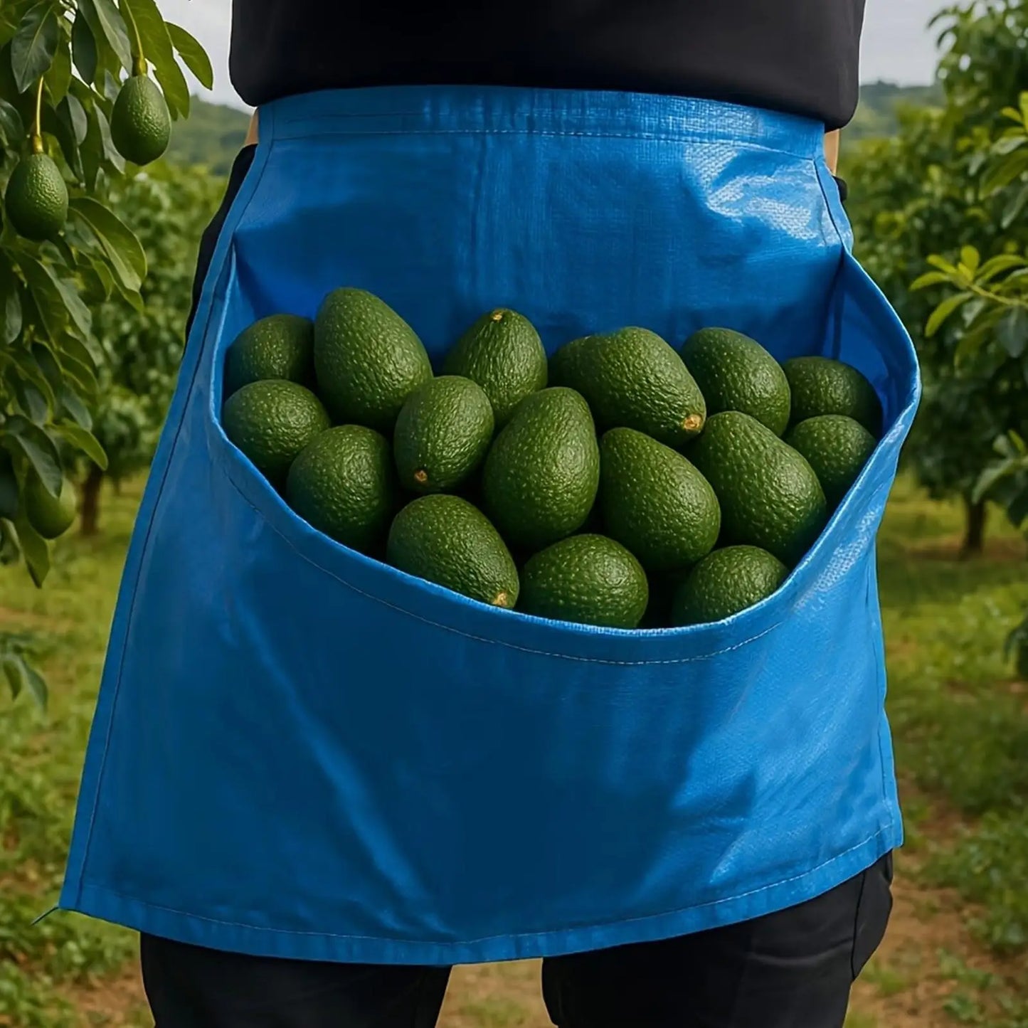 Garden Harvest Apron with Large Pocket – Waterproof & Hands-Free