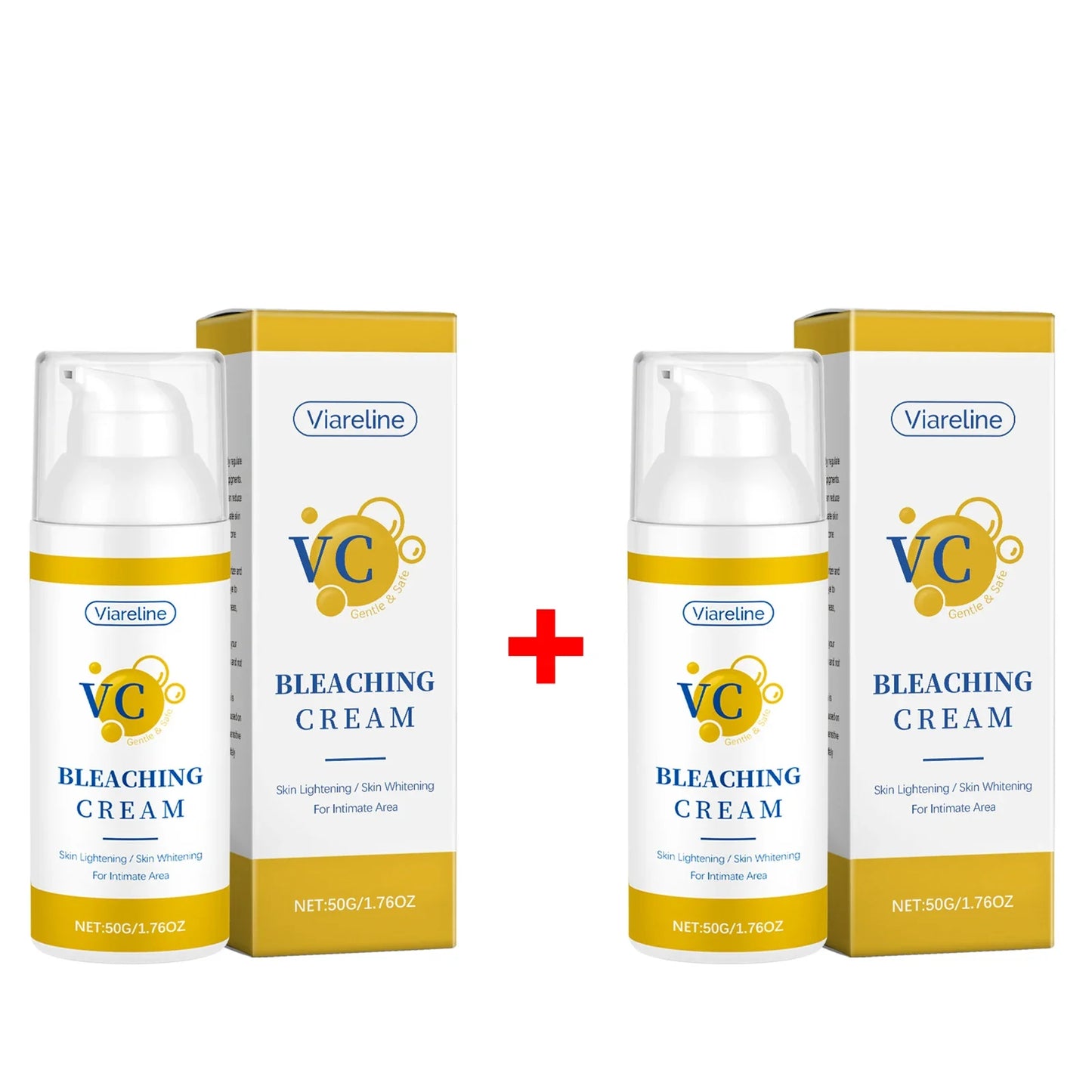 Viareline Vitamin C Brightening Body Cream – Glow & Moisturise