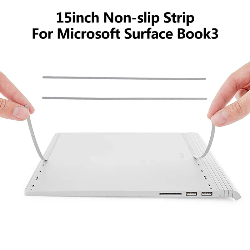 Surface Book 1 & 2 Replacement Rubber Feet – 2-Pack Adhesive
