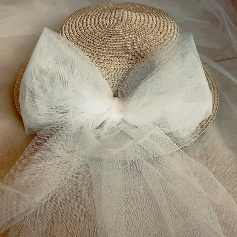 Bride Straw Hat | Bachelorette Beach Bridal Shower Party Gift