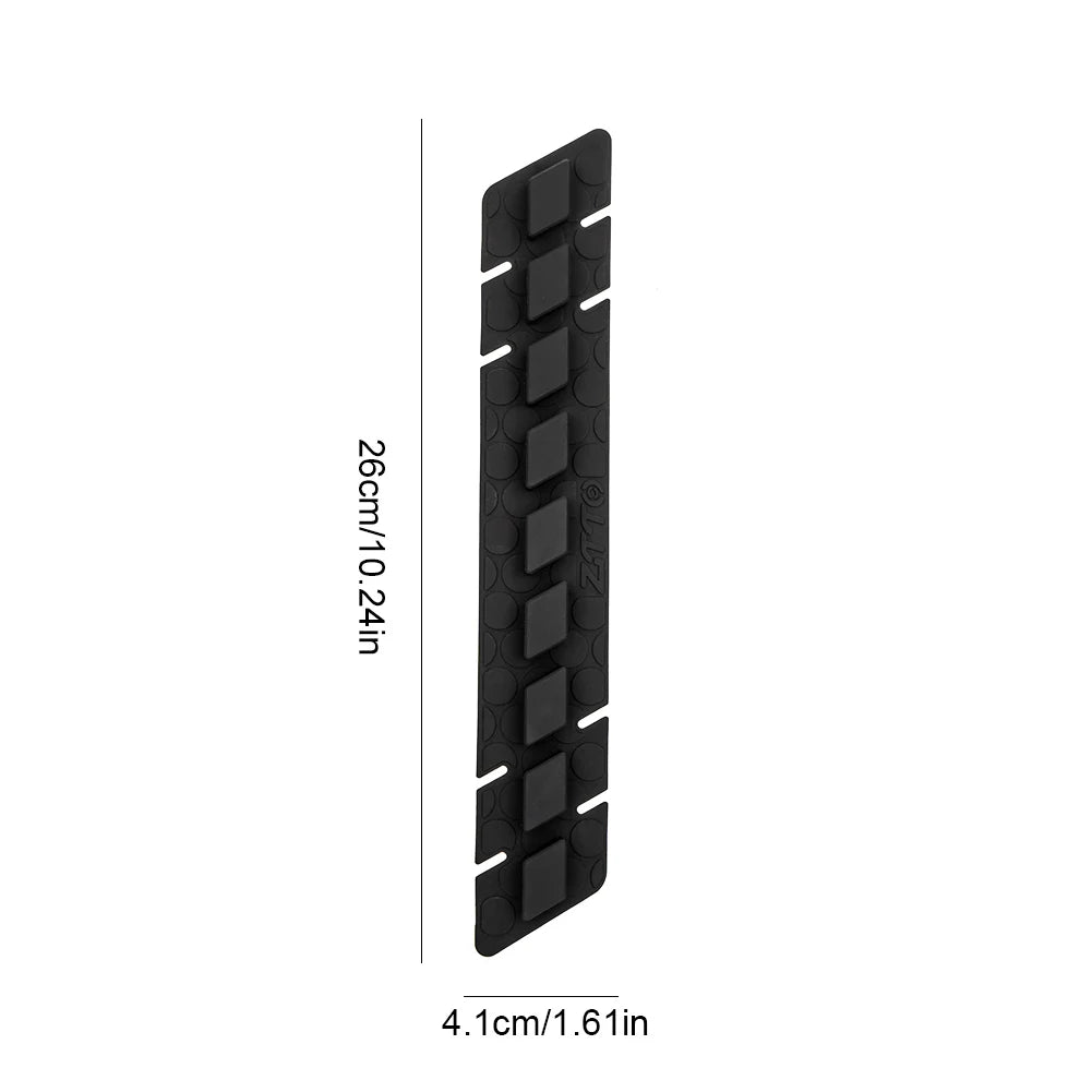 3D Silicone Bicycle Chainstay Protector Pad Chain Stay Frame Guard Chain Protection Sticker for Mountain Bike MTB Road Bike Peaceful Pleasures Health and Wellness