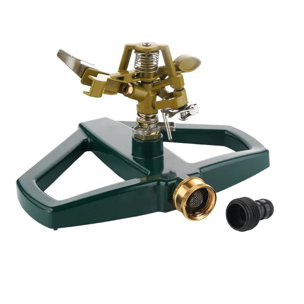 360° Rotating Impact Sprinkler Head | Zinc Alloy Garden Irrigation