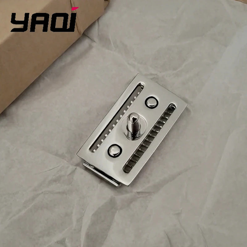 2026 Yaqi Top Selling!Beast Hybrid Easy Flow Razor Head Aggressive Safety Razor for Experienced Wet Shavers Peaceful Pleasures Health and Wellness