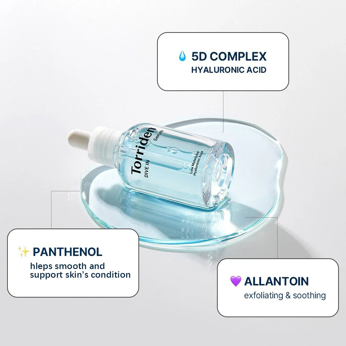 Torriden DIVE-IN Hyaluronic Acid Serum 50ml | K-Beauty