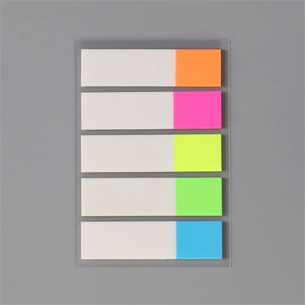 Supplies Memo Sticker Paper Memo Flags Bookmark Marker Sticker Fluorescent Memo Pad Candy Color Sticky Notes Colored Memo Pad Peaceful Pleasures Health and Wellness 03