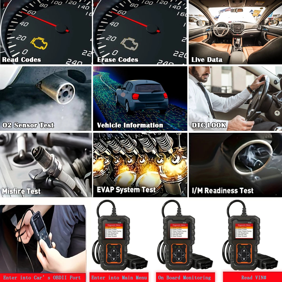 OBD2 Scanner Diagnostic Tool – Engine Fault Code Reader Peaceful Pleasures Health and Wellness