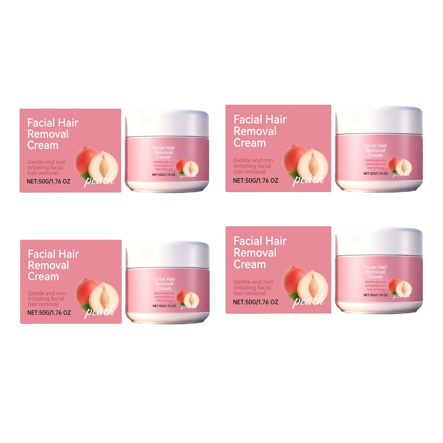Facial Hair Removal Cream Sensitive Skin – Nourishing 50g