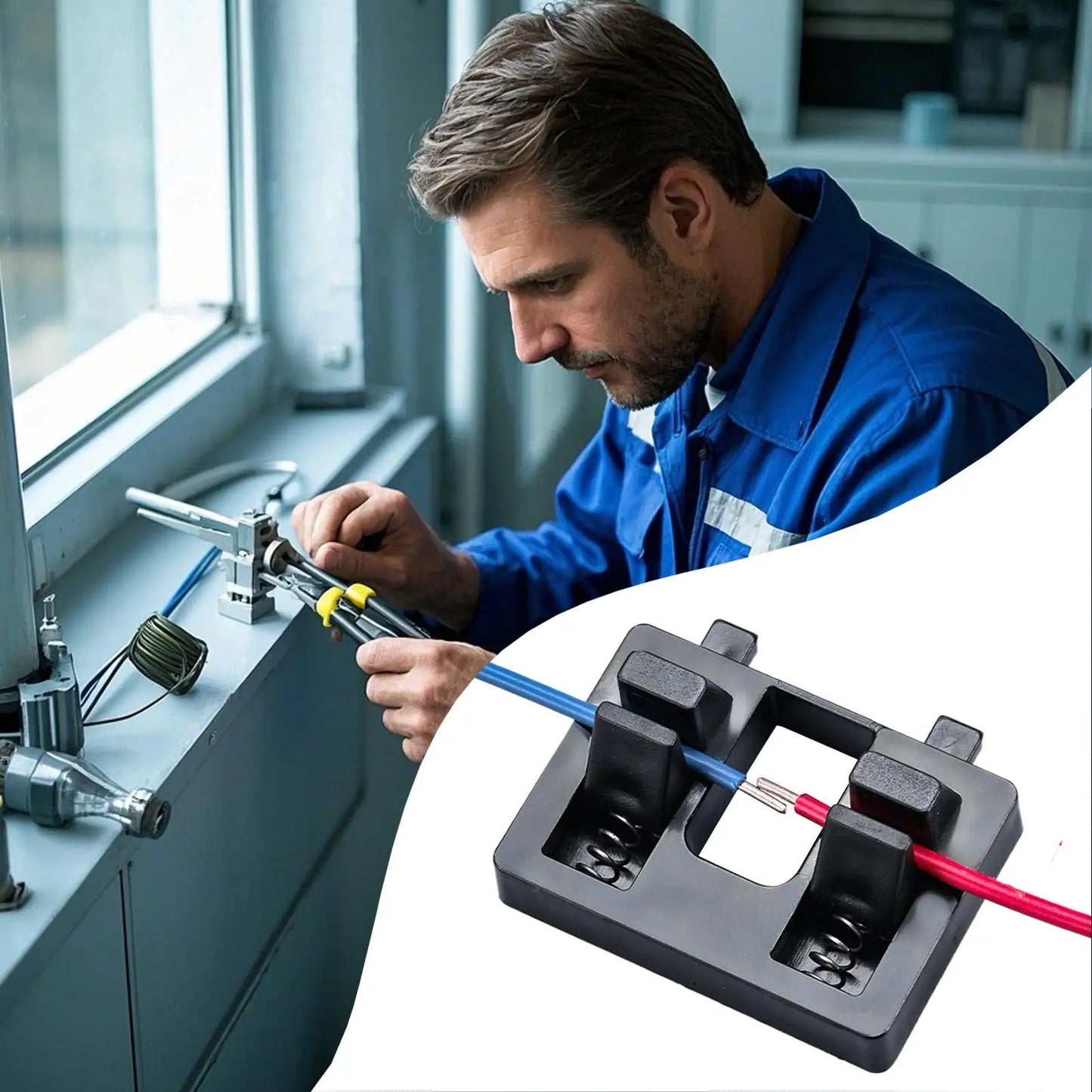 Wire Welding Fixture Clamp | Portable Soldering Tool