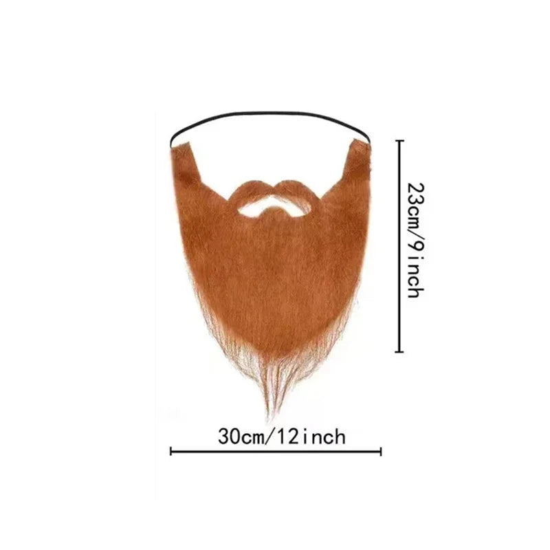 Fake Beard Party Beard Halloween Beard Santa Claus Big Beard White Long Hair Black Big Beard Party Beard Dressing Peaceful Pleasures Health and Wellness