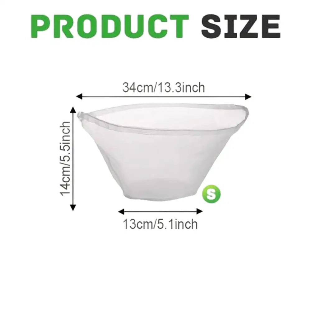 Reusable Cheesecloth Strainer Bags – Nut Milk, Yogurt & Juice