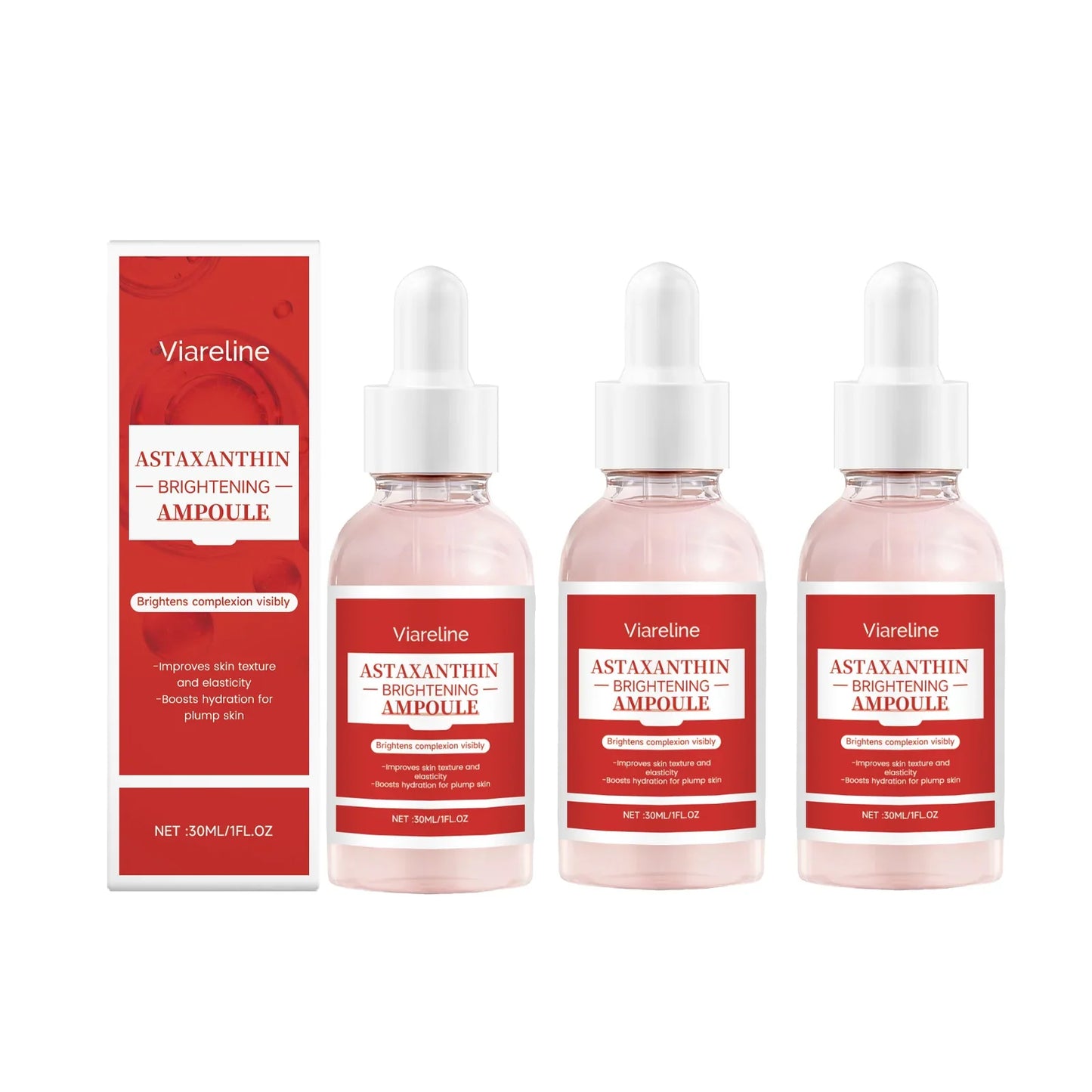 Astaxanthin Hydrating Face Serum – Firming & Brightening 30ml