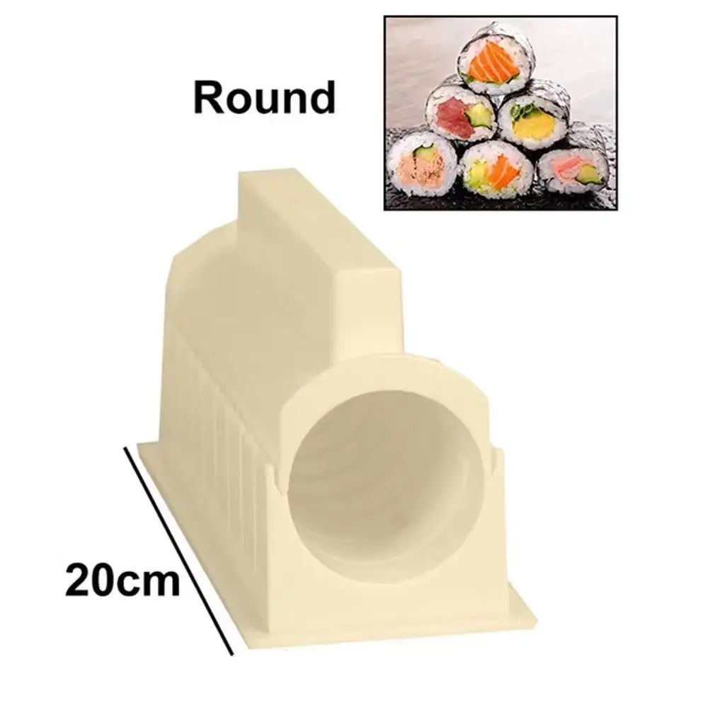 Sushi Making Kit Japanese Rice Ball Cake Roll Mold DIY Home Sushi Making Tool Plastic Kitchen Sushi Maker Tools Set Peaceful Pleasures Health and Wellness Circle