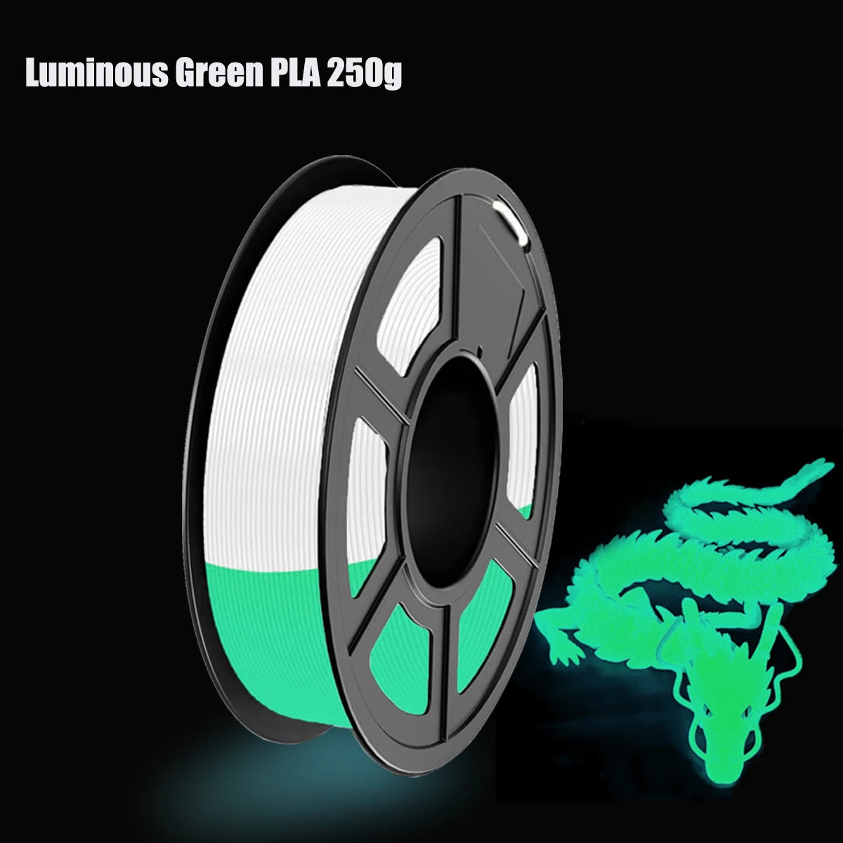 Luminous Rainbow PLA Filament 1.75mm | 3D Maliang FDM