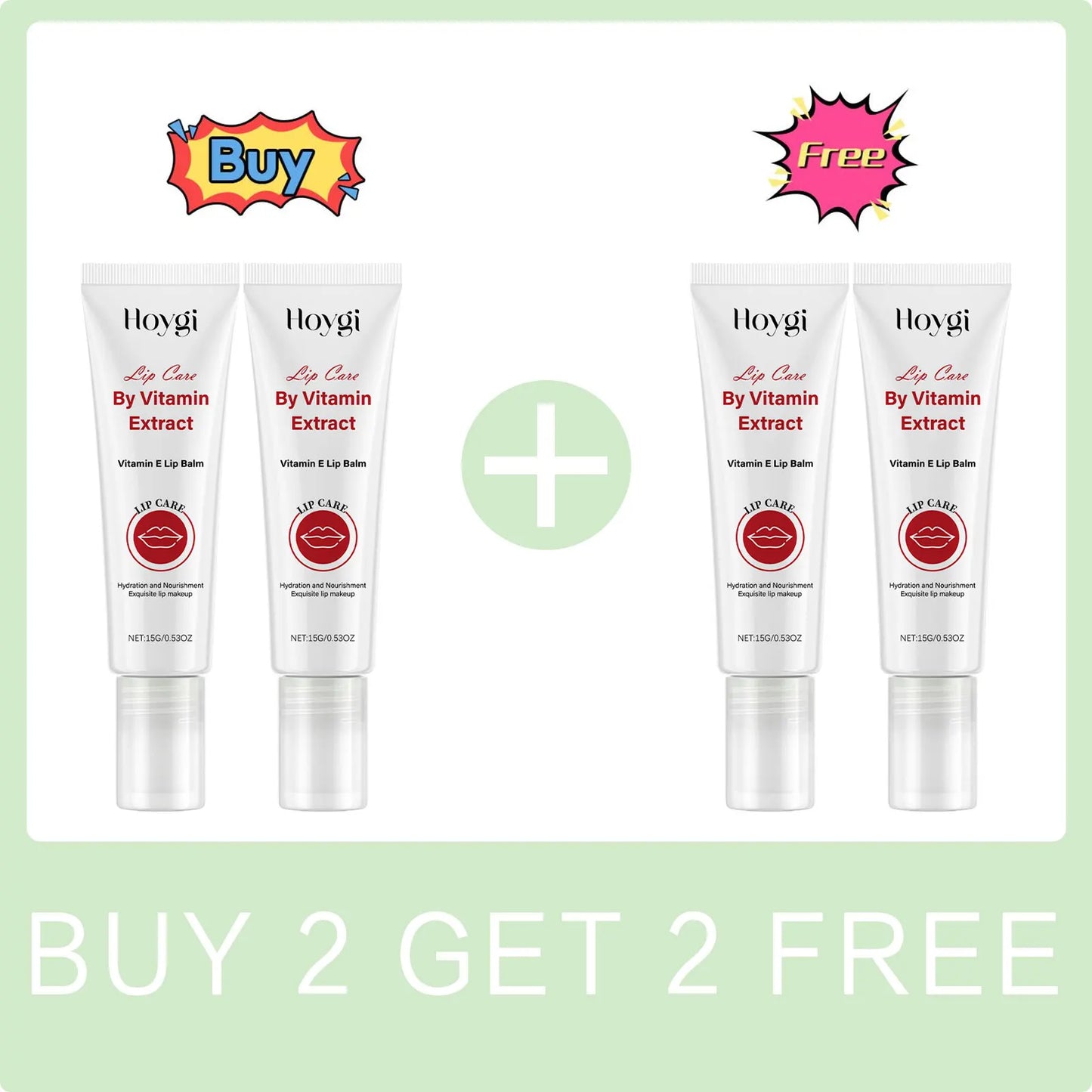 Vitamin E Lip Balm Improve Dullness Anti Cracking Reduce Lip Lines Moisturizing Prevent Dryness Nourishing Beauty Health Product Peaceful Pleasures Health and Wellness Buy 2 Get 2 Free