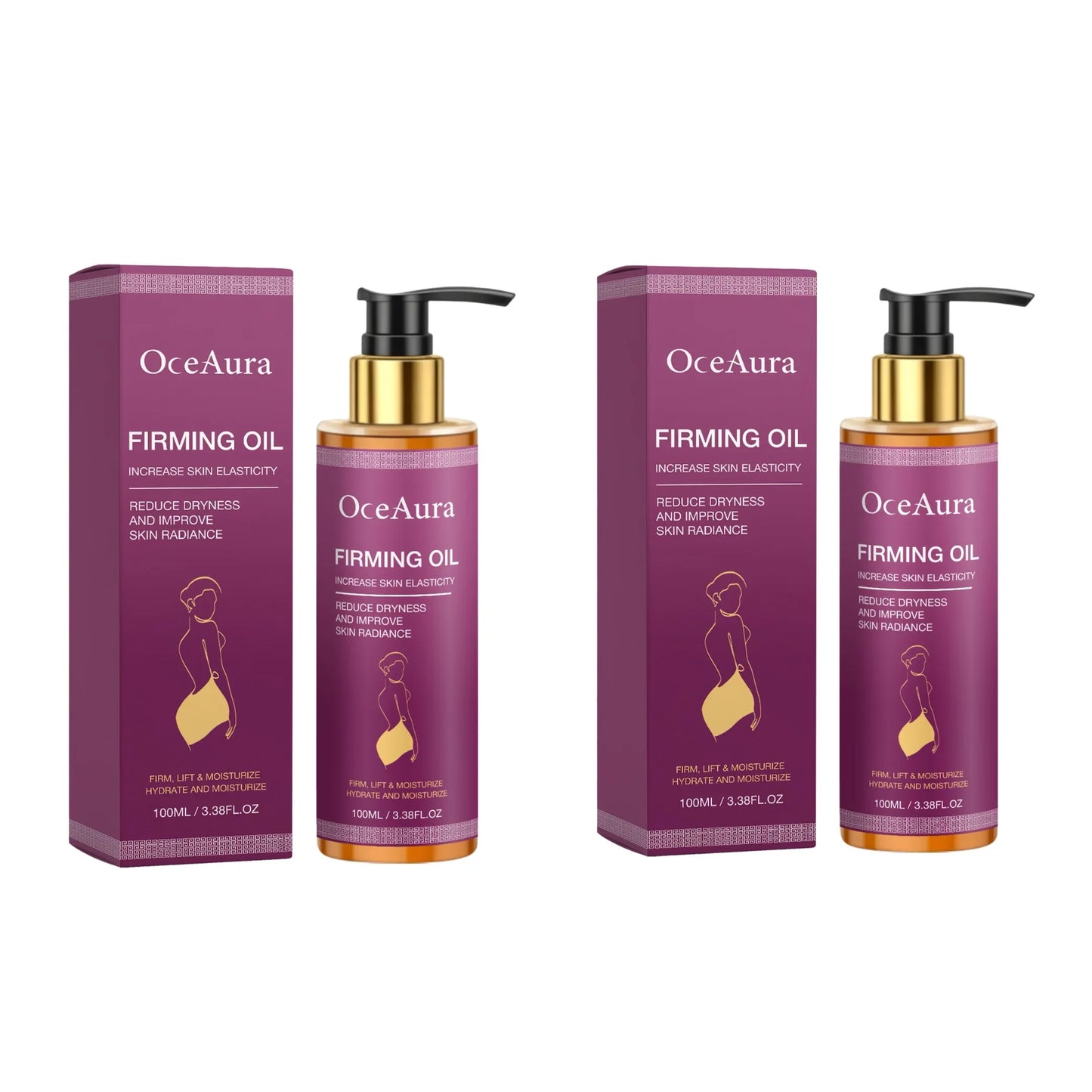 OceAura Firming Nourishing Body Oil – Deep Hydration 100ml