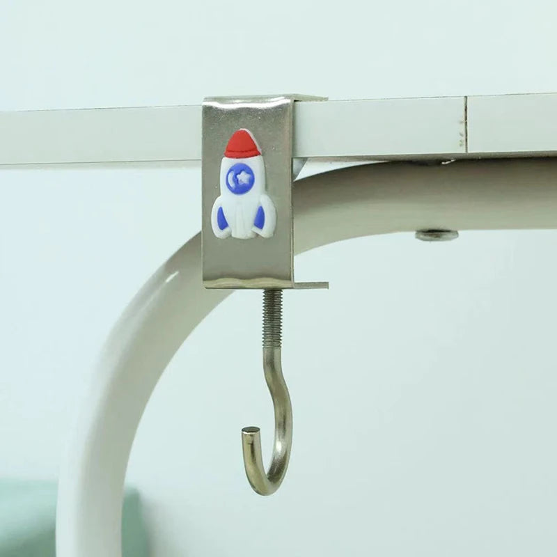 Adjustable Desk Hook | Removable Handbag Clip Table Hanger