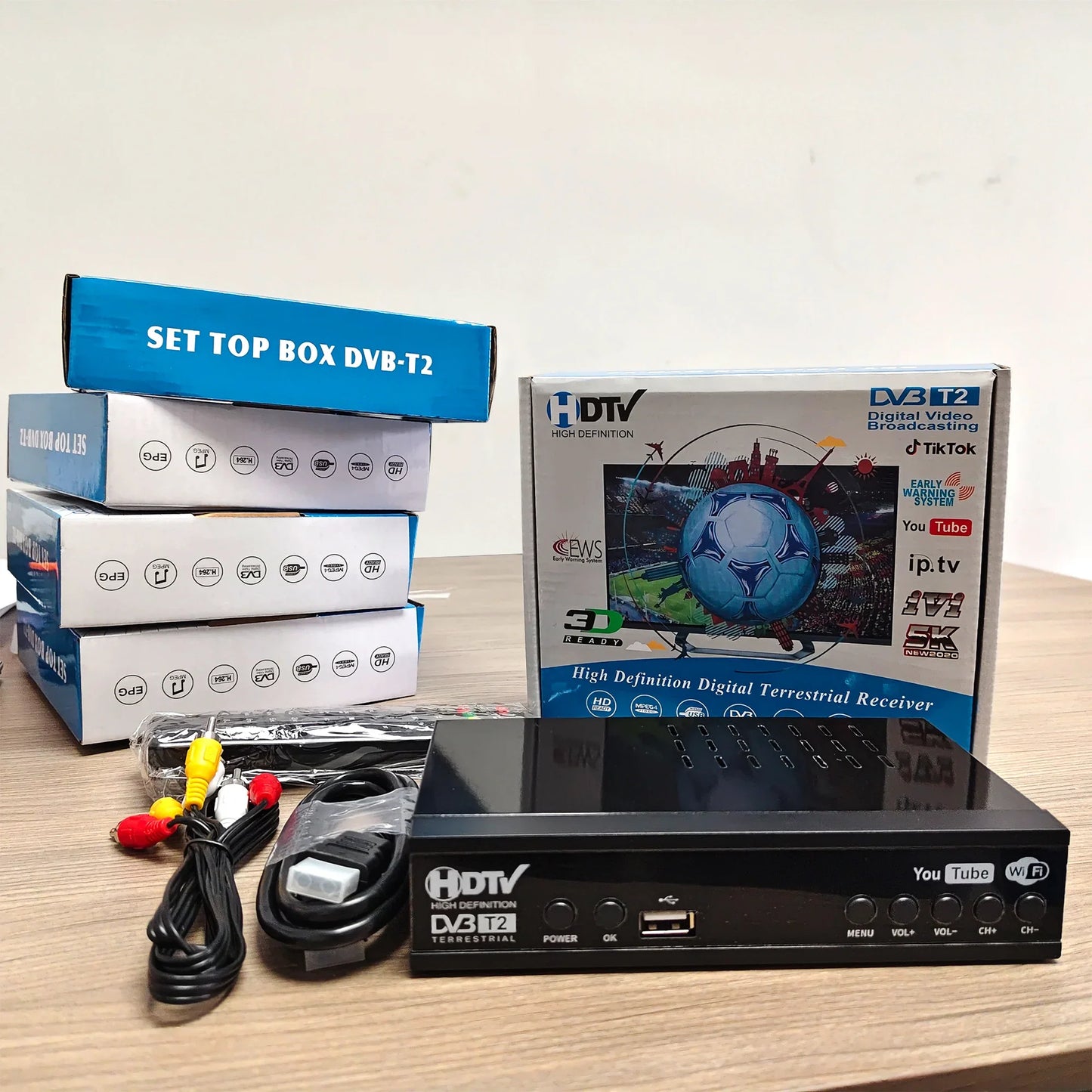 Tuoying DVB-T2/C Digital TV Set-Top Box – PVR & HD Receiver