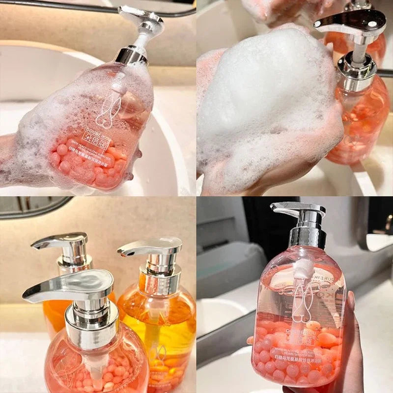 Korean Pearl Whitening Body Wash – Brightening Shower Gel 500ml