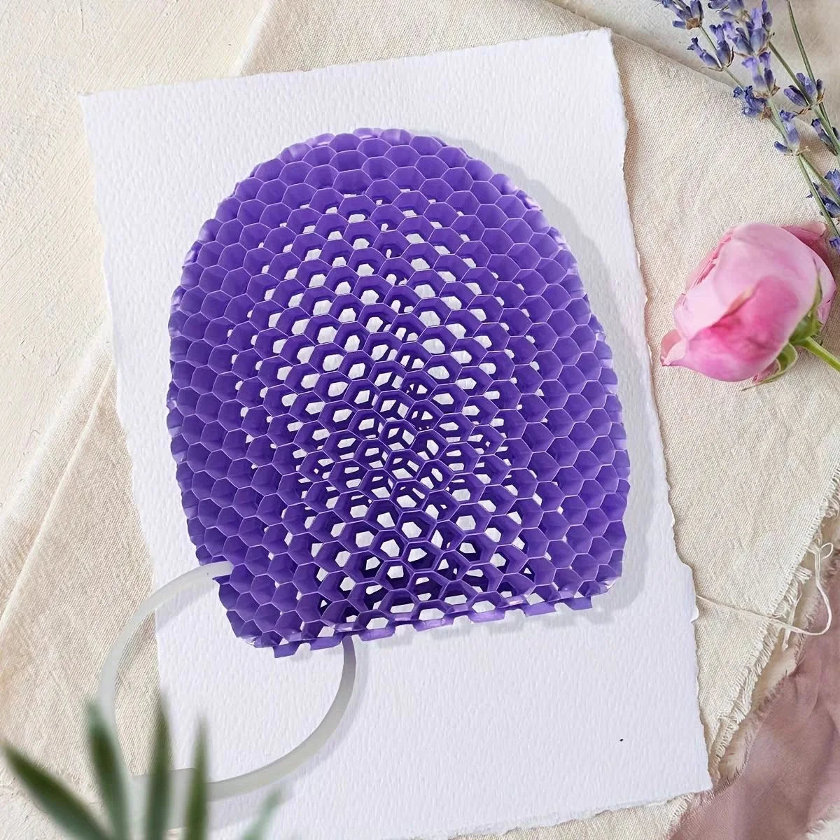 Exfoliating Shower Glove – Honeycomb TPU Body Scrubber Mitt