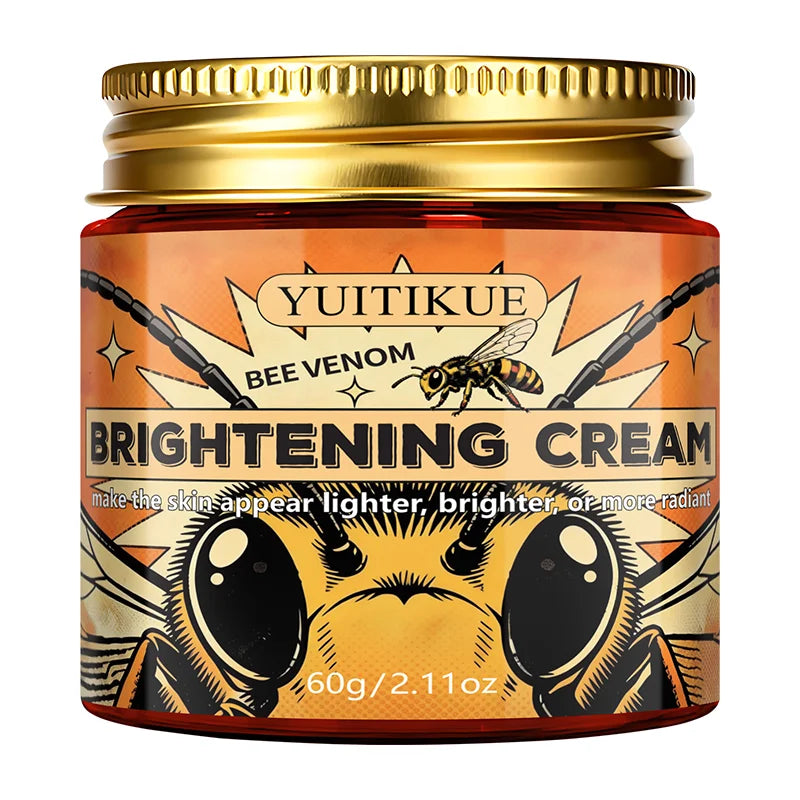 YUITIKUE Bee Venom Brightening Cream 60g for Lighter, Brighter, More Radiant Skin Tone and Glow Peaceful Pleasures Health and Wellness 1pc