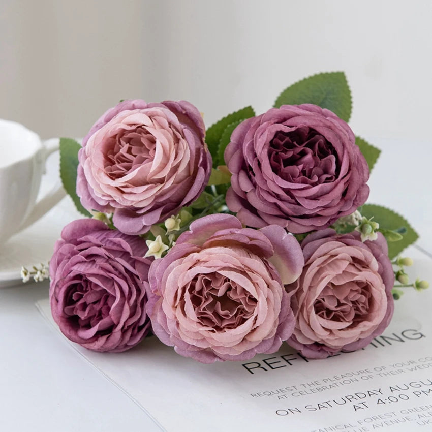 Artificial Silk Peony Flowers | Wedding, Party & Home Décor