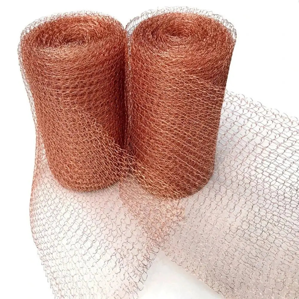 Pure Copper Wire Mesh – Rust-Free Pest & Slug Filter Screen