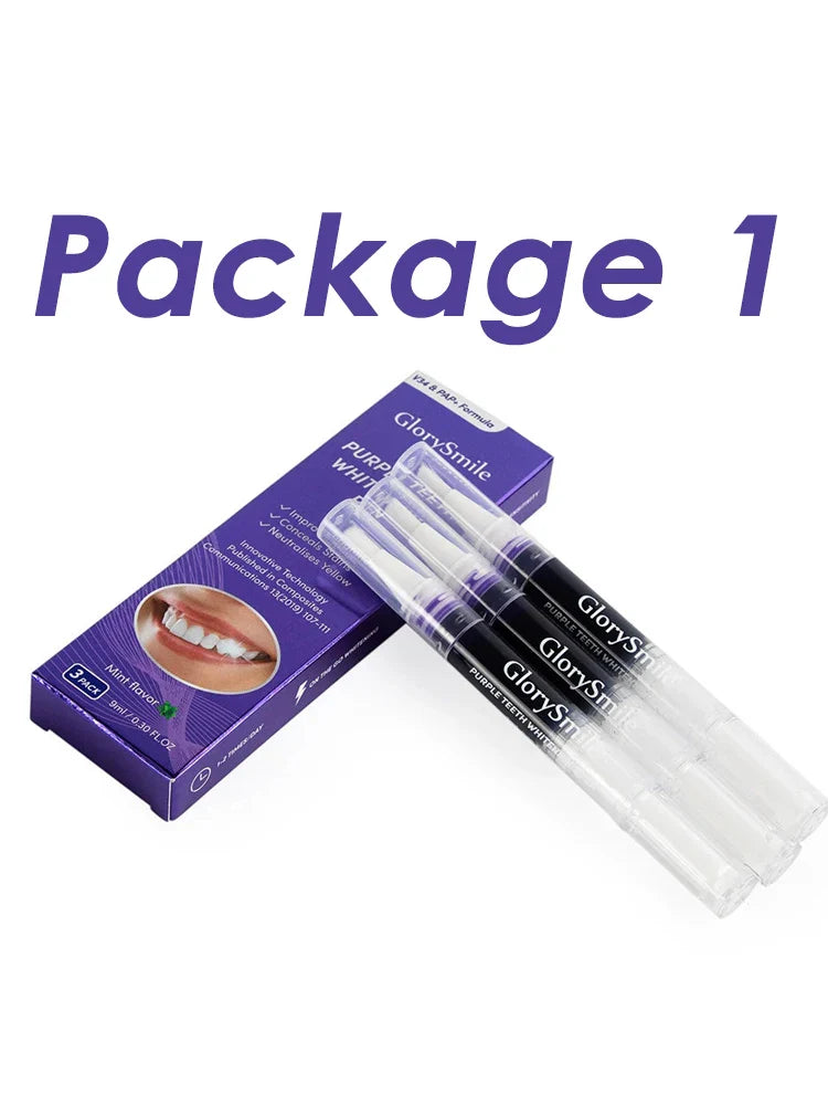 GlorySmile Purple Teeth Whitening Pen – No Sensitivity | 9ml