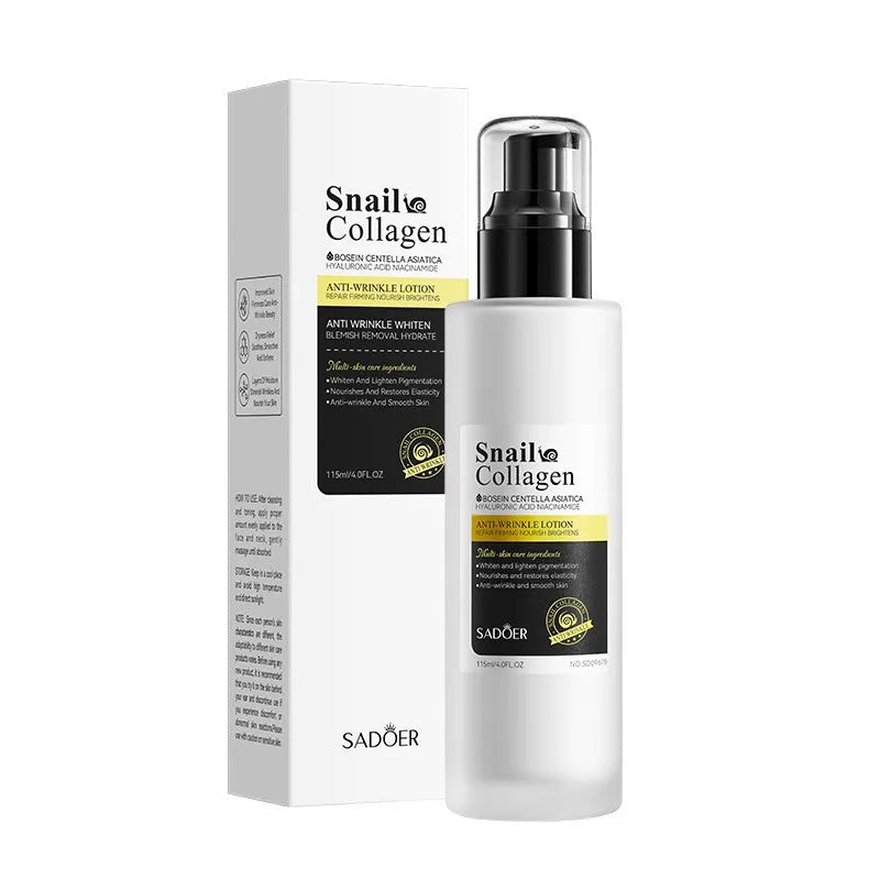 SADOER Snail Collagen Face Toner – Hydrating & Brightening