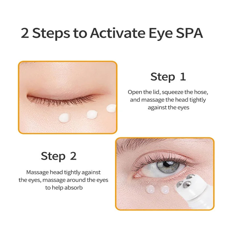 SADOER 4-in-1 Roll-On Eye Cream | Retinol, Vitamin C & Niacinamide