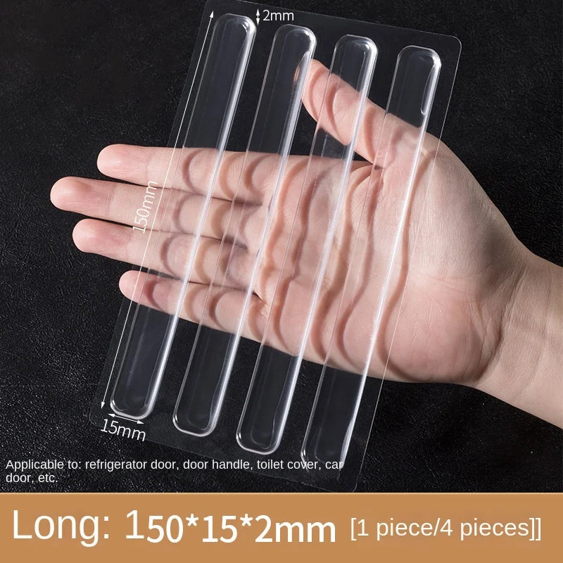 Silicone Door Handle Anti-Collision Pad & Mute Buffer Strip
