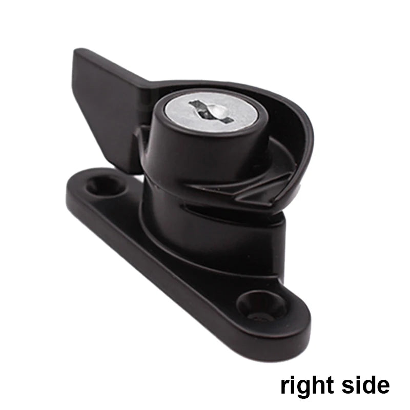 Sliding Window Door Lock with Key Special Safety Design Zinc Alloy Lock Durable Practical Sliding Window Door Lock Peaceful Pleasures Health and Wellness Right side