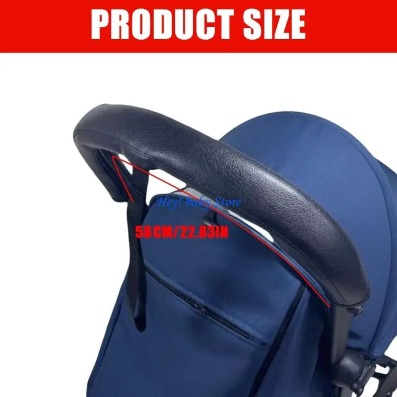 Universal Stroller Handle Cover | Anti-Slip PU Leather Grip Stroller Handle Cover Peaceful Pleasures Health and Wellness