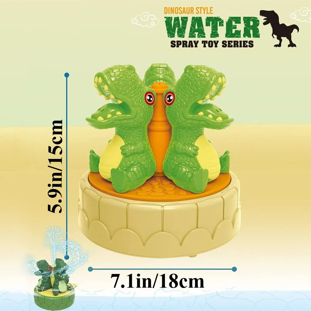 Dinosaur Water Sprinkler for Kids – Outdoor Summer Yard Toy