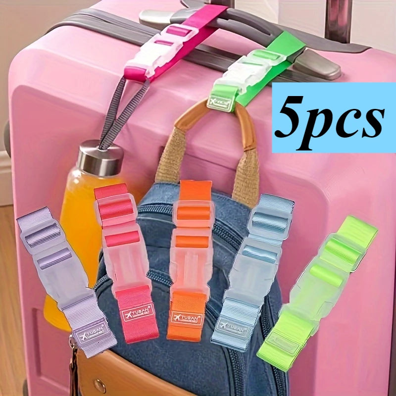 Multi-color Luggage Straps Adjustable Buckle Design Durable Travel