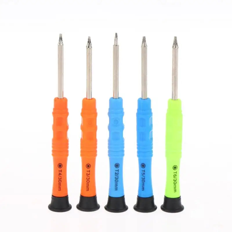 1/3Sets Torx Screwdriver T2 T3 T4 T5 Star Bit DIY Mobile Phone Hand Repair Tools Kit Peaceful Pleasures Health and Wellness 1set