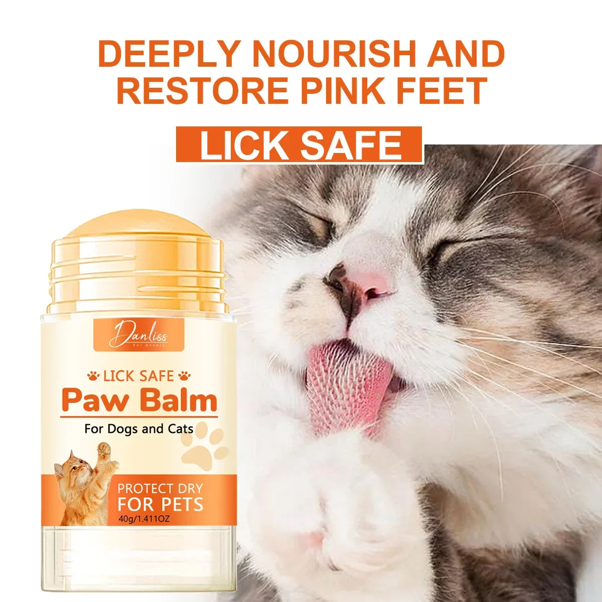Pet Paw Balm – Avocado Oil & Beeswax for Cats & Dogs