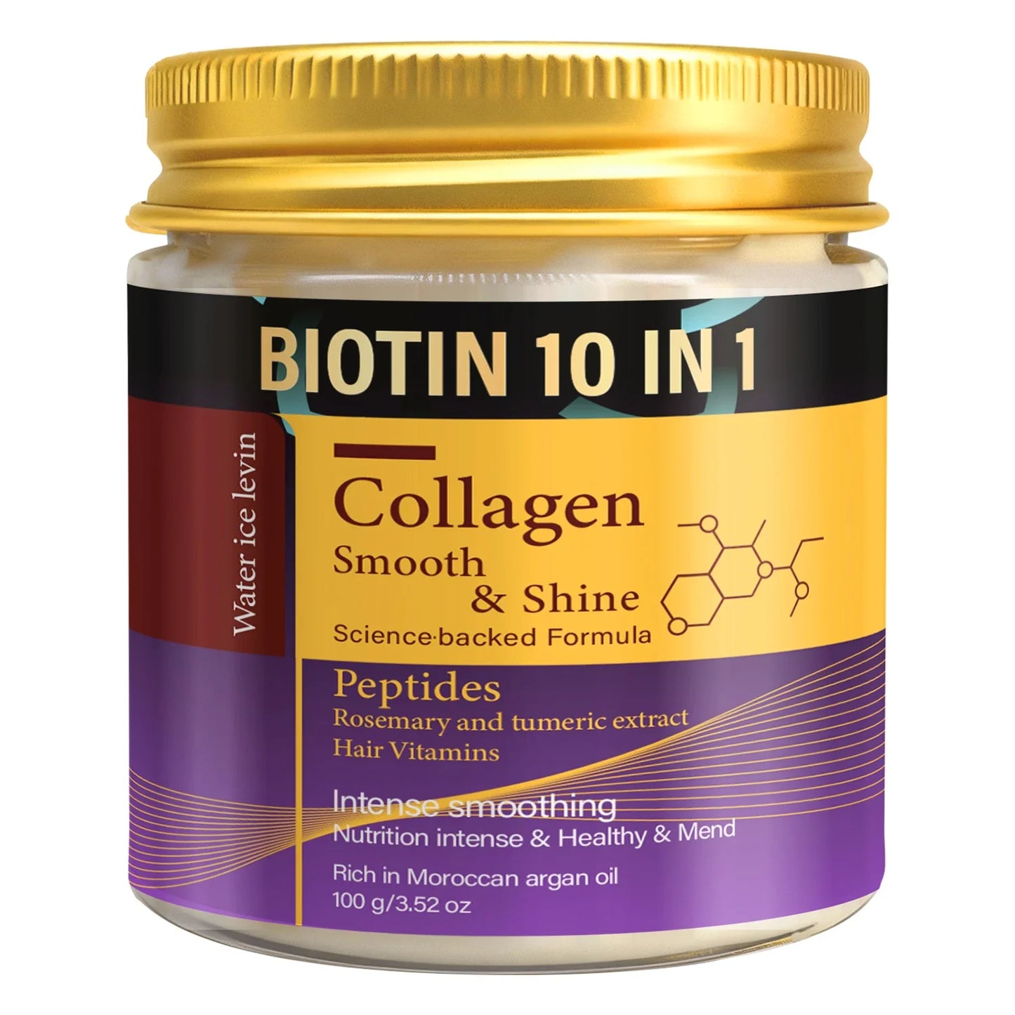 Collagen & Keratin Hair Mask – Biotin 10-in-1 Repair Formula