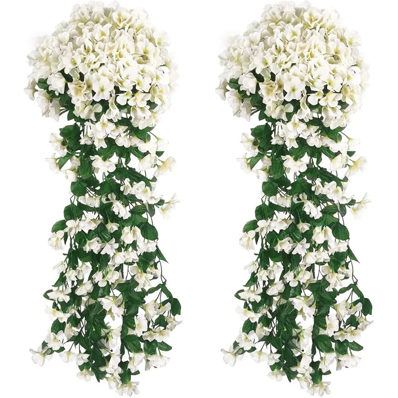 Artificial Silk Begonia Vine Garland for Wedding & Home Decor