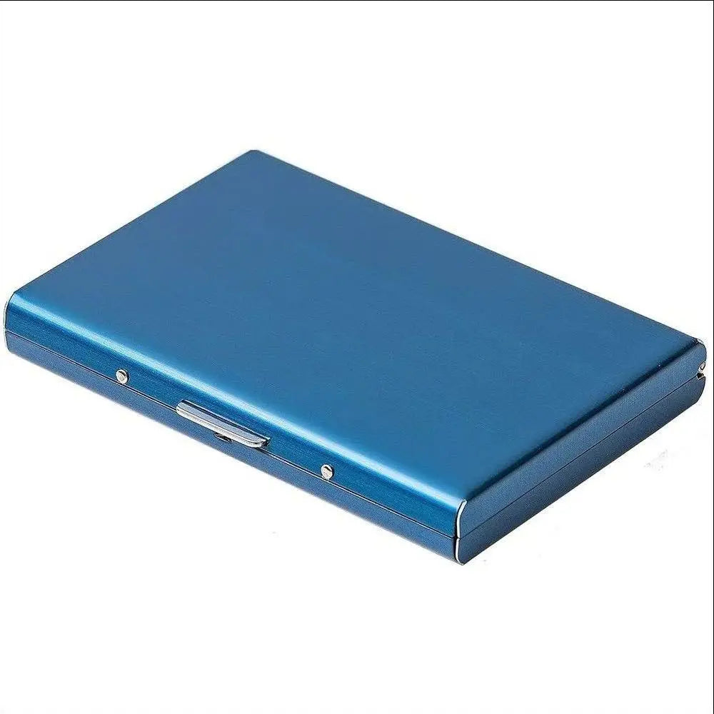 RFID Blocking Card Holder – Slim Metal Business Card Case